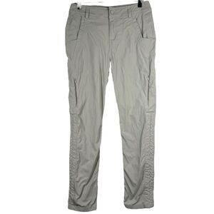 Coolibar UPF 50+ Women’s Caleta Fishing Pant Khaki Tan Sun Protective Size 6